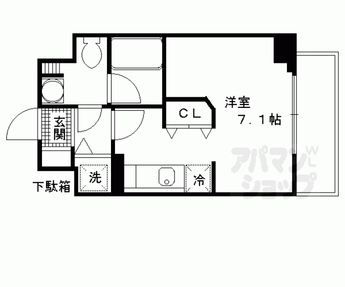 【プレコート上鳥羽】間取