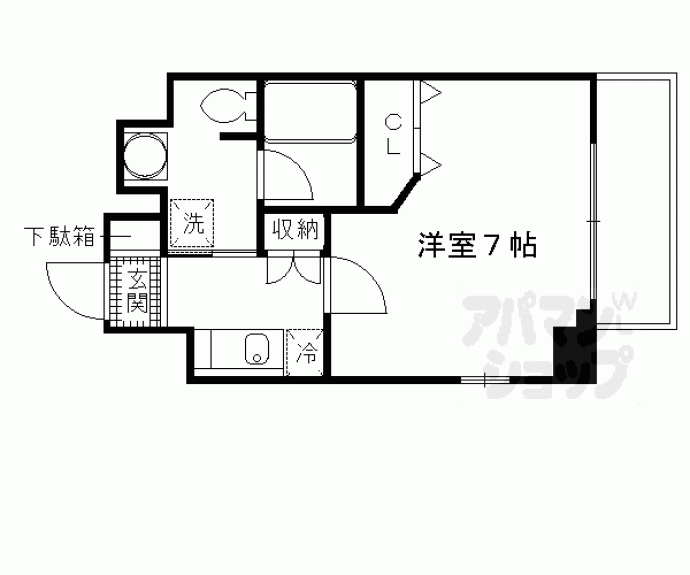 【プレコート上鳥羽】間取