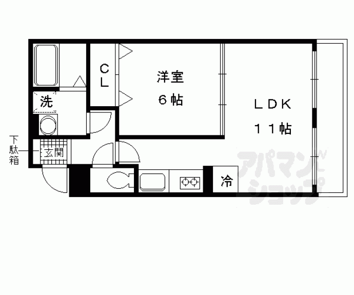 【ルミエール菱川】間取