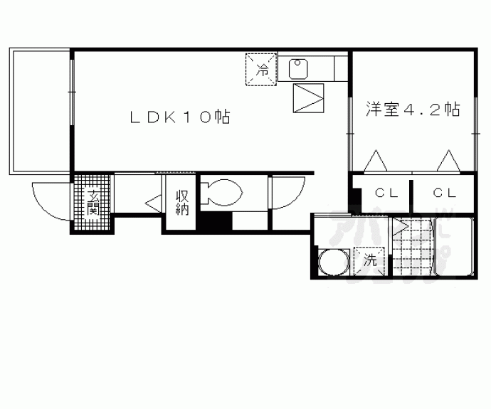 【プロムナード醍醐Ⅱ】間取