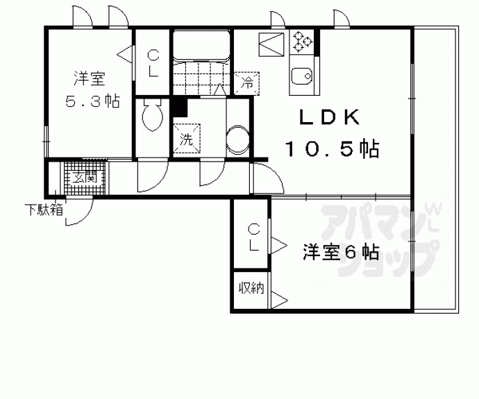 【レジェンド鳥羽】間取