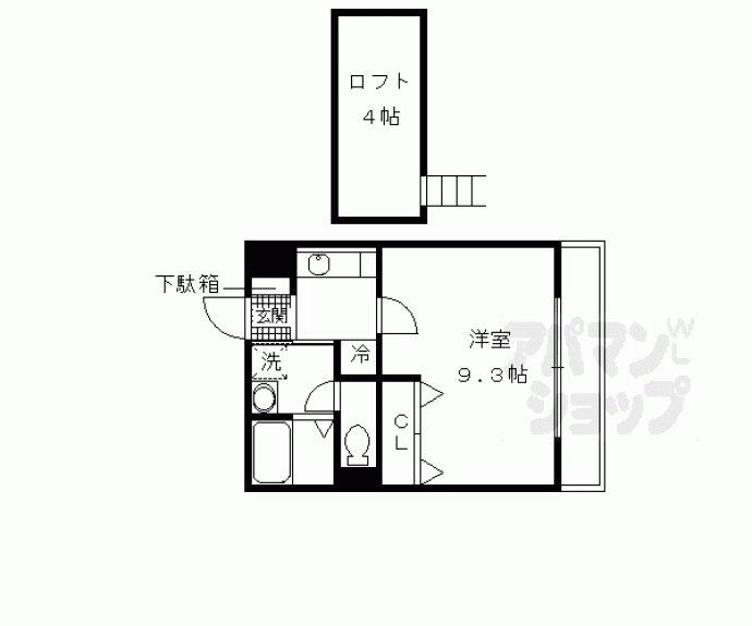 【バンブー　イン】間取