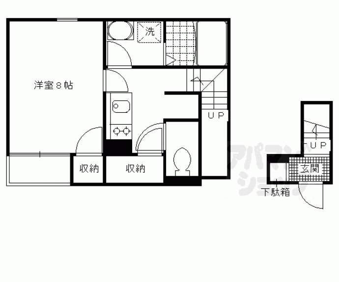 【レオネクスト西大山】間取