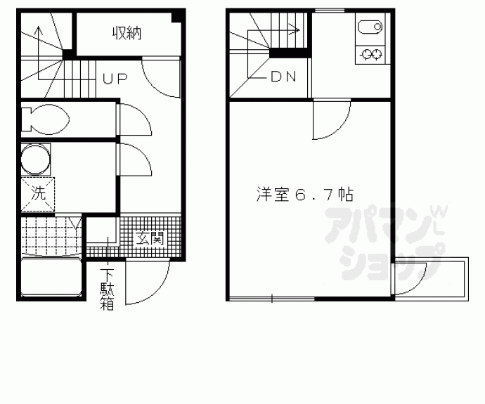 【レオネクスト西大山】間取