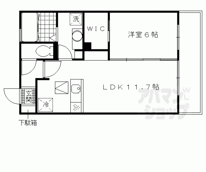 【エーデルハイム東香園】間取