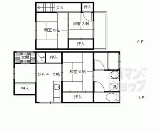 【丹波橋北尼崎町貸家】