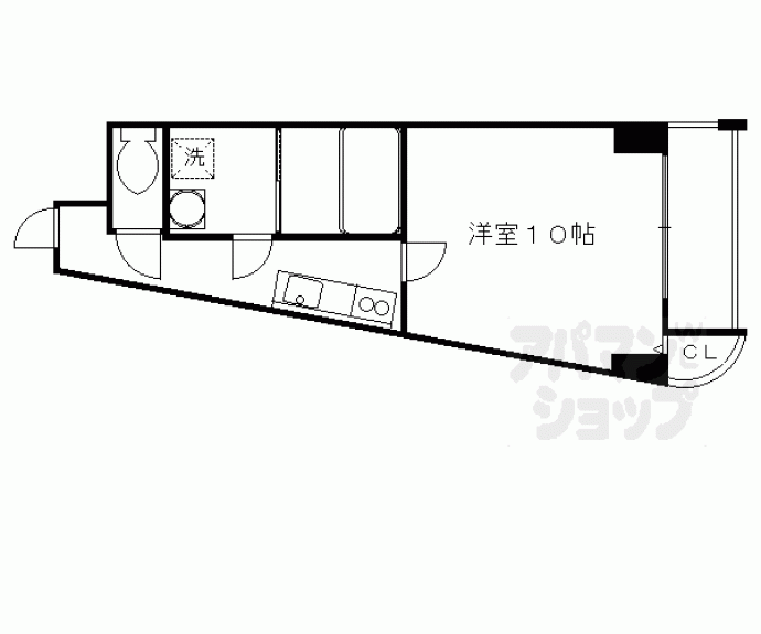 【エルベコート宇治駅前】間取