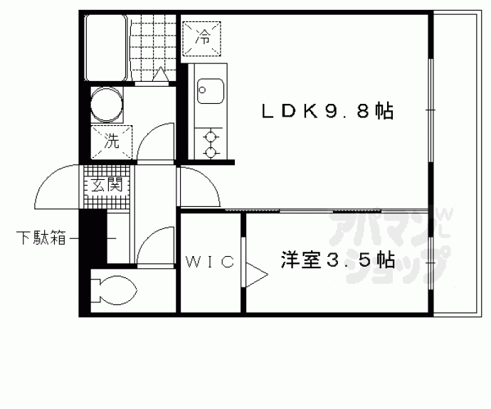 【セジュール・モンド】間取