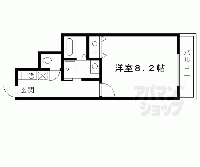 【ＣＡＳＡ　ＷＯＯＤ　Ⅲ】間取