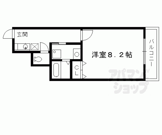 【ＣＡＳＡ　ＷＯＯＤ　Ⅲ】間取