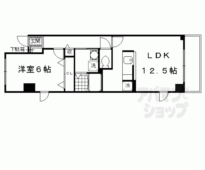 【バンブーワン】間取