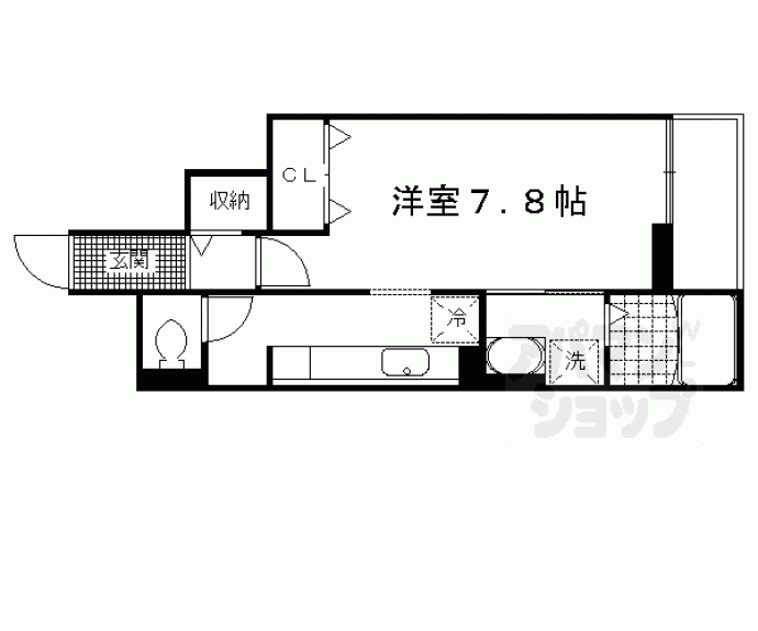 【キャトル・セゾン　ＩＷＡＴＡ】間取