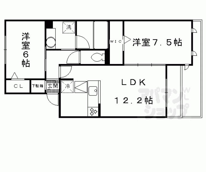 【メゾン・カナール】間取