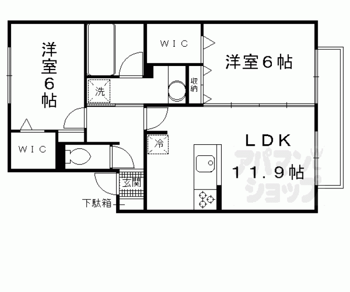 【メゾン・カナール】間取