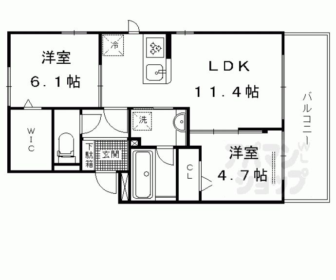 【アヴィスエール】間取