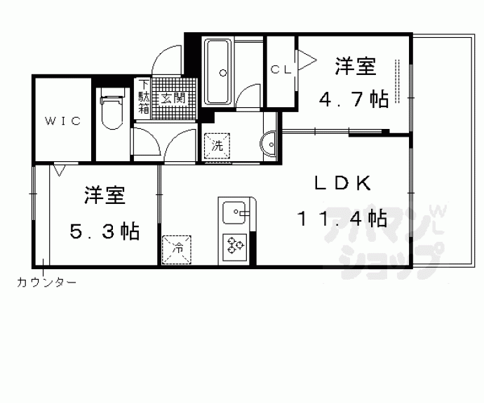 【アヴィスエール】間取