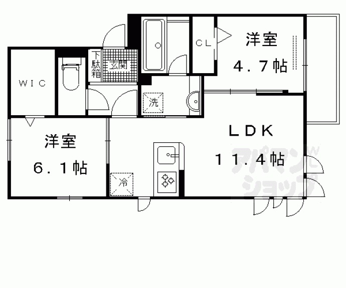 【アヴィスエール】間取