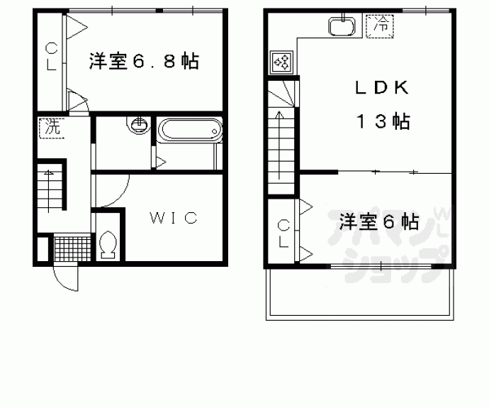 【Ｔｅｓｏｒｏ　Ｎｏｚａｋｉ】間取