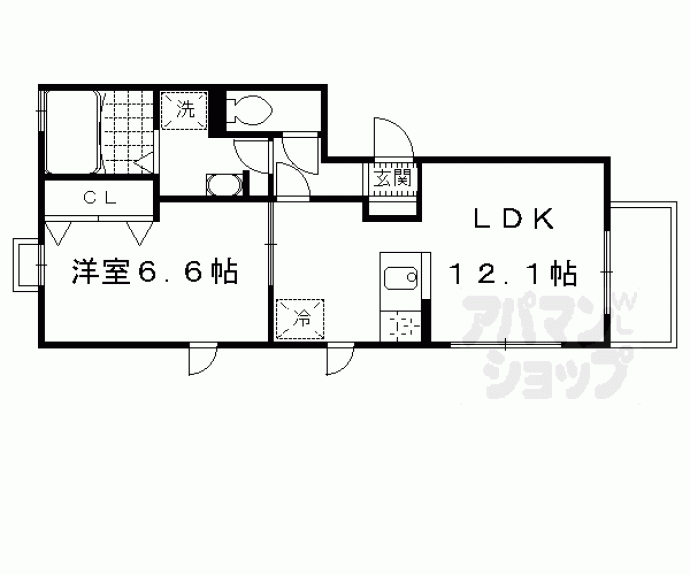 【Ｆｕｓｈｉｍｉ　Ｗｉｓｅ】間取