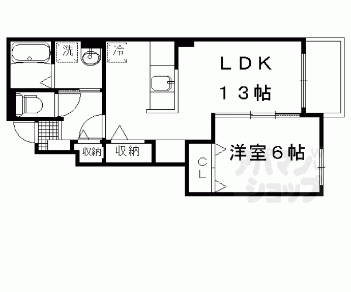 【リヴェール竹田】間取