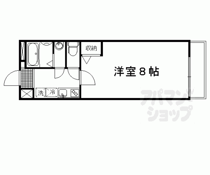 【Ｋ’ｓメゾンＦＯＸ】間取