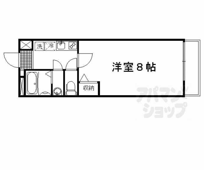 【Ｋ’ｓメゾンＦＯＸ】間取