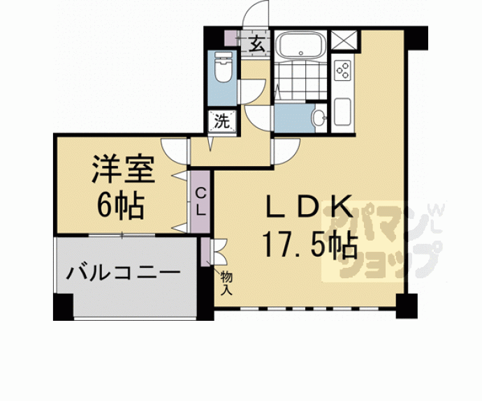 【ロイヤル伏見桃山】間取