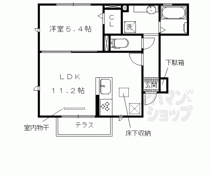 【ロータスⅡ】間取