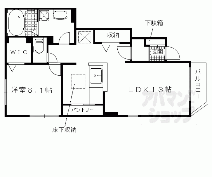 【フォレスタⅢ】間取