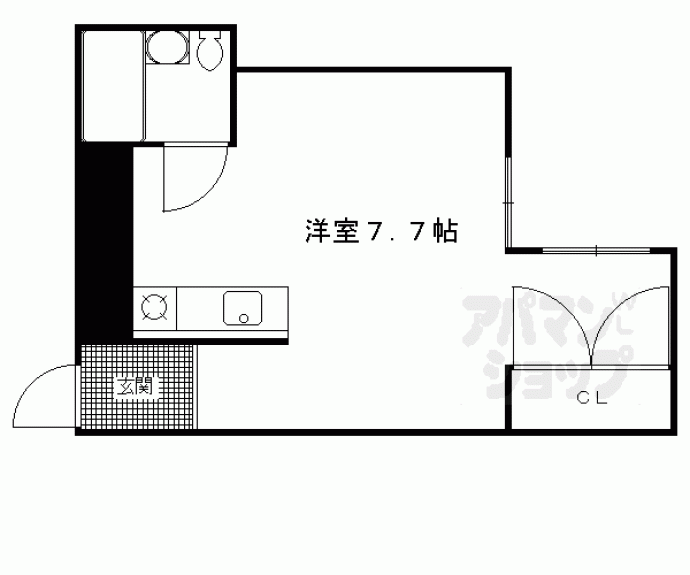 【プレアール京都六地蔵】間取