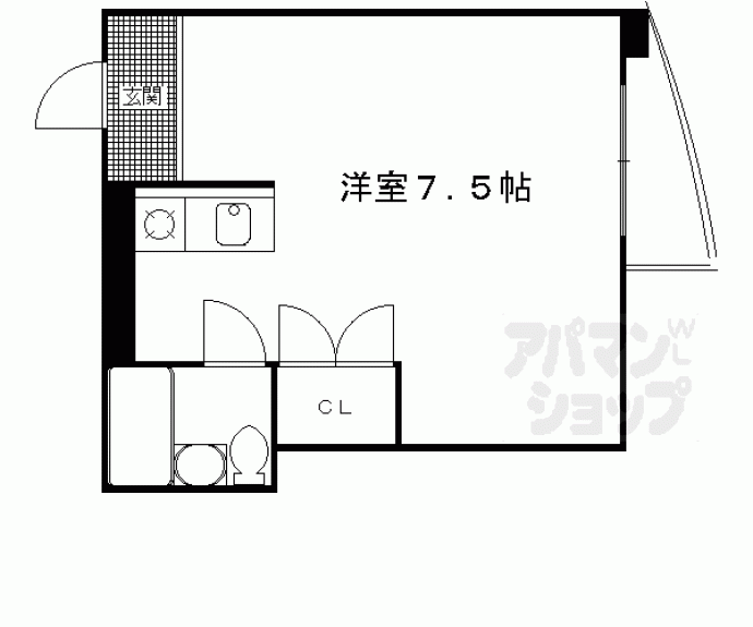 【プレアール京都六地蔵】間取