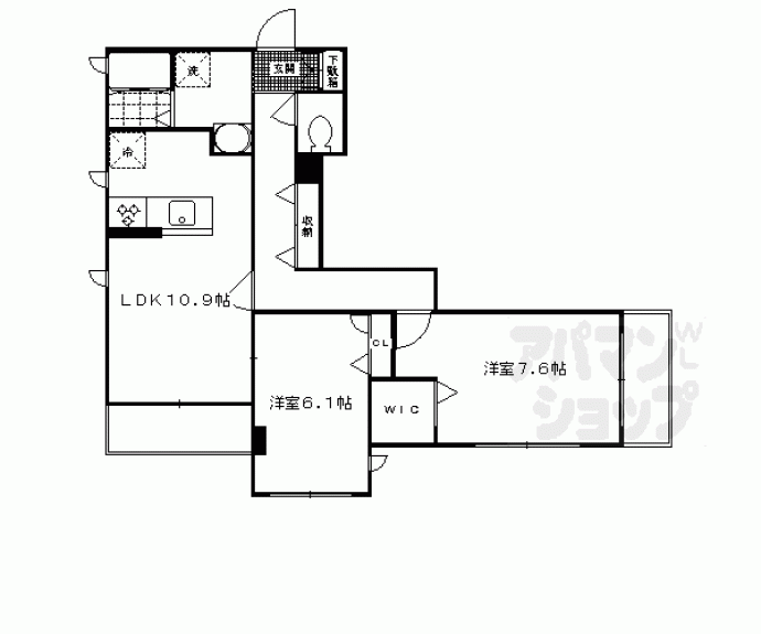 【シャーメゾン大樹】間取