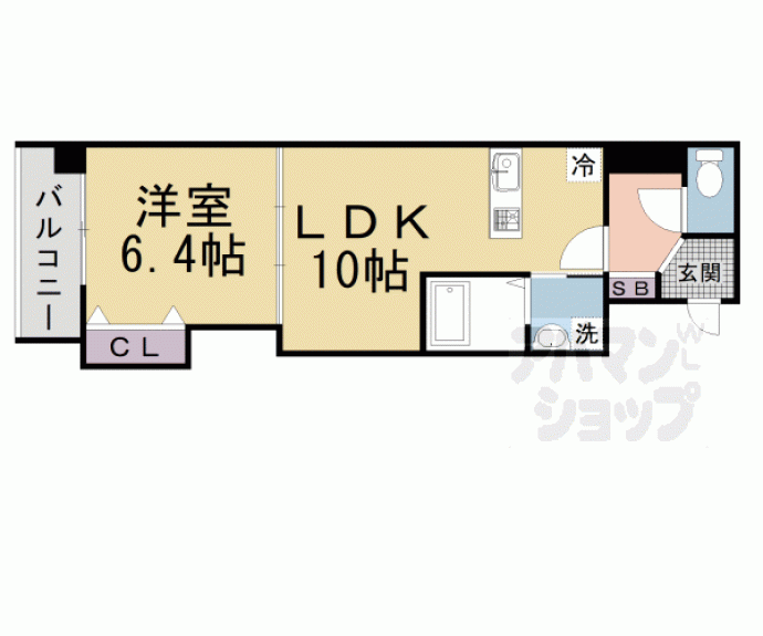 【Ｌｕｘｅ中書島】間取