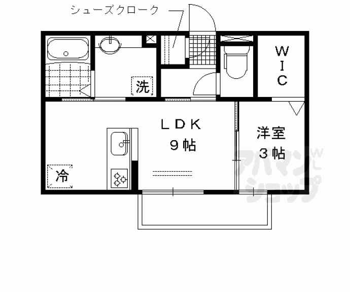 【カーサ金森】間取