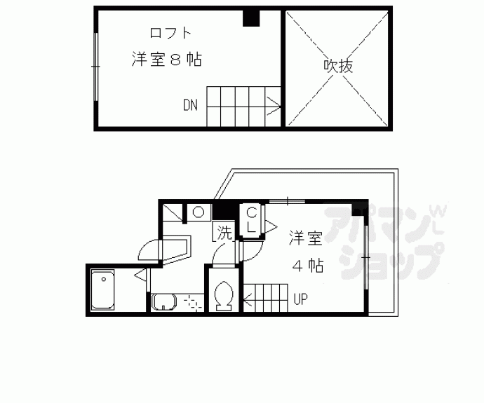 【イーストビューヤサカ】間取