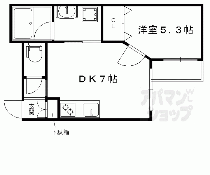 【グラン・ジュテ烏田】間取