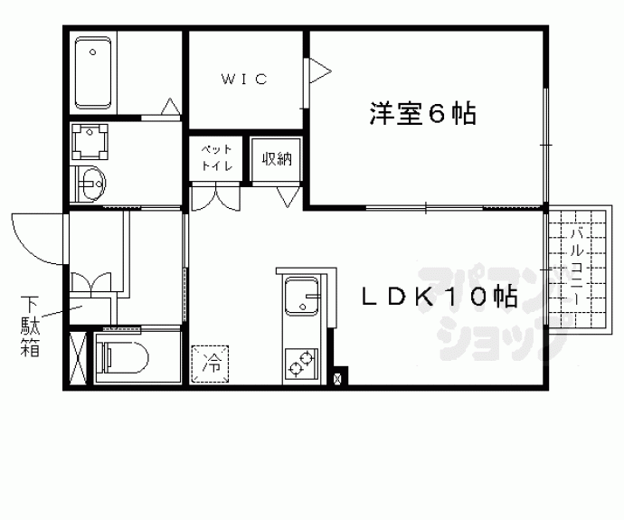 【ヴェネシェモワⅢ】間取