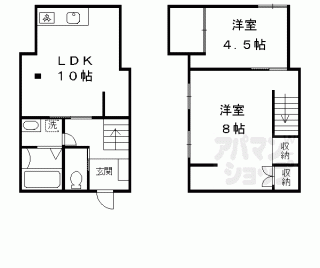 【西ノ京池ノ内町貸家】