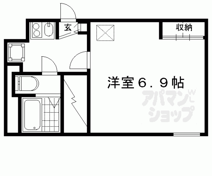 【プレジール大宮】間取