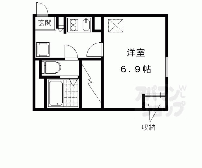 【プレジール大宮】間取