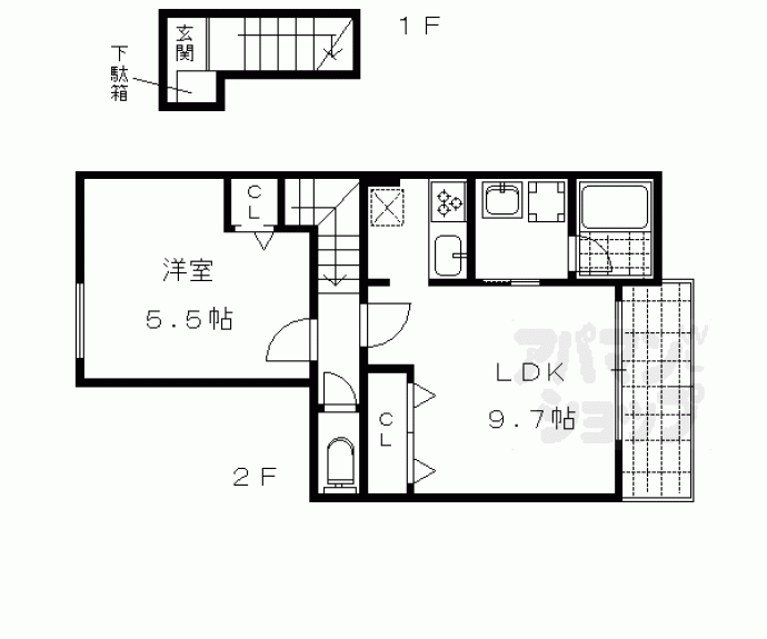 【Ｙ’ｓ　ｃｏｕｒｔ】間取