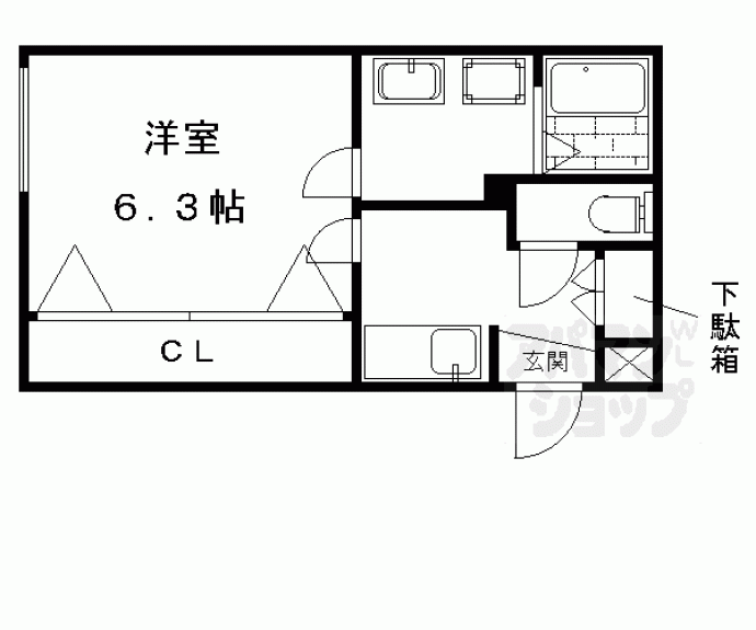 【グレース西ノ京】間取