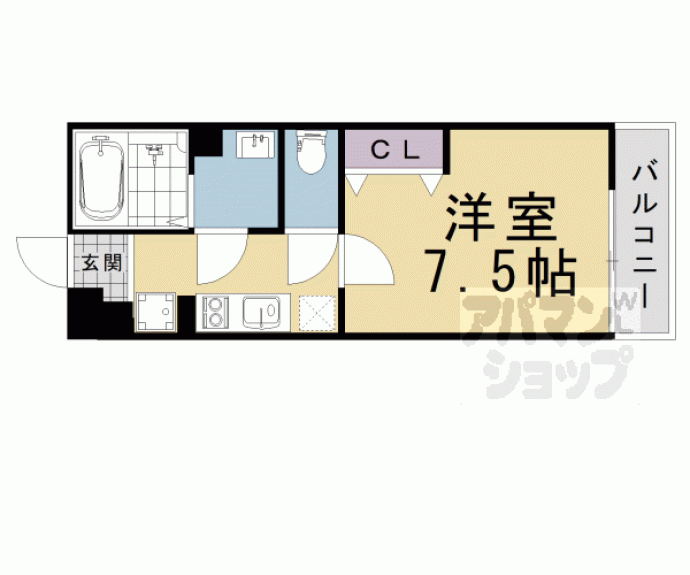 【Ｉｎｌｅｇｎｏ円町】間取