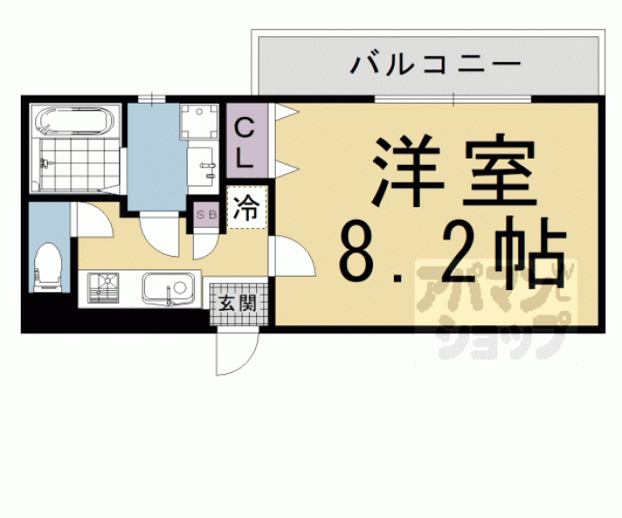 【ワールドアイ京都梅小路】間取