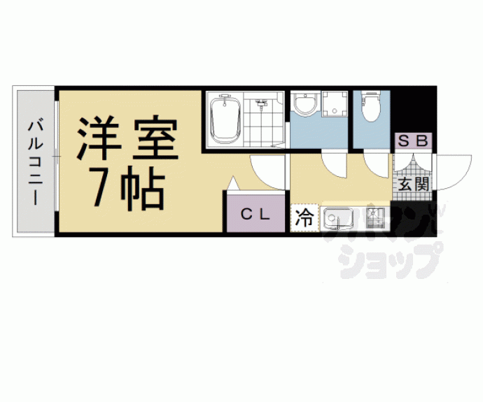 【Ｄａｉｗａ　Ｇｒａｃｅ　Ｍａｉｓｏｎ　京都西七条】間取