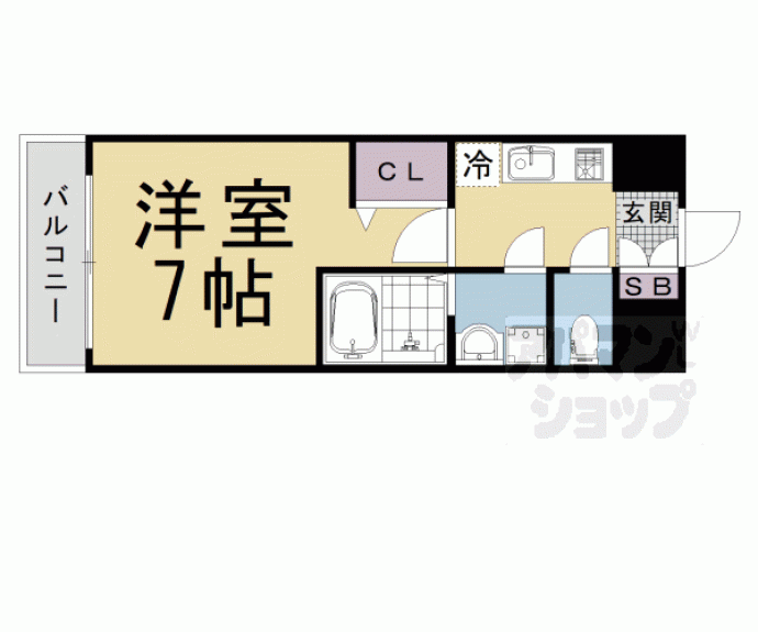 【Ｄａｉｗａ　Ｇｒａｃｅ　Ｍａｉｓｏｎ　京都西七条】間取