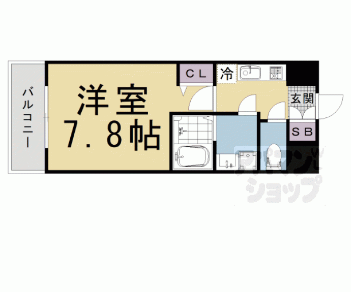 【Ｄａｉｗａ　Ｇｒａｃｅ　Ｍａｉｓｏｎ　京都西七条】間取