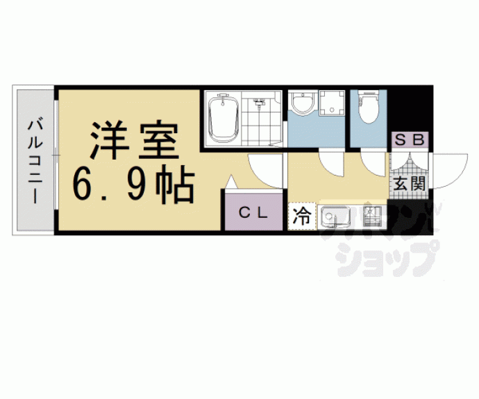 【Ｄａｉｗａ　Ｇｒａｃｅ　Ｍａｉｓｏｎ　京都西七条】間取