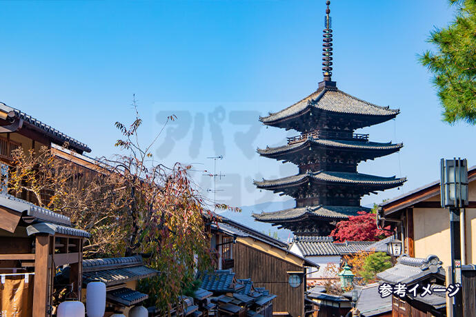 京風情のある清水五条エリア